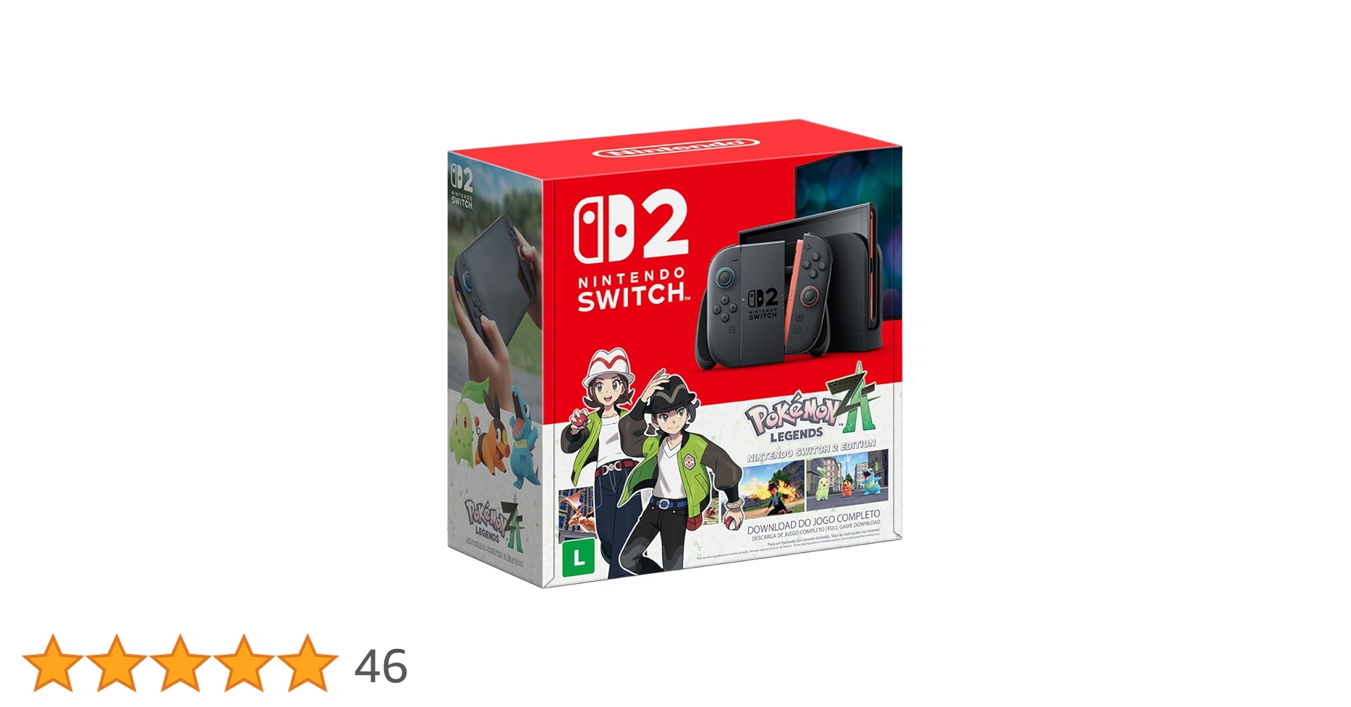 Nintendo Switch 2 Edition Pokémon(ポケモン) Pokemon Legends: Z-A: Nintendo Switch 2 Edition : Amazon.com.br