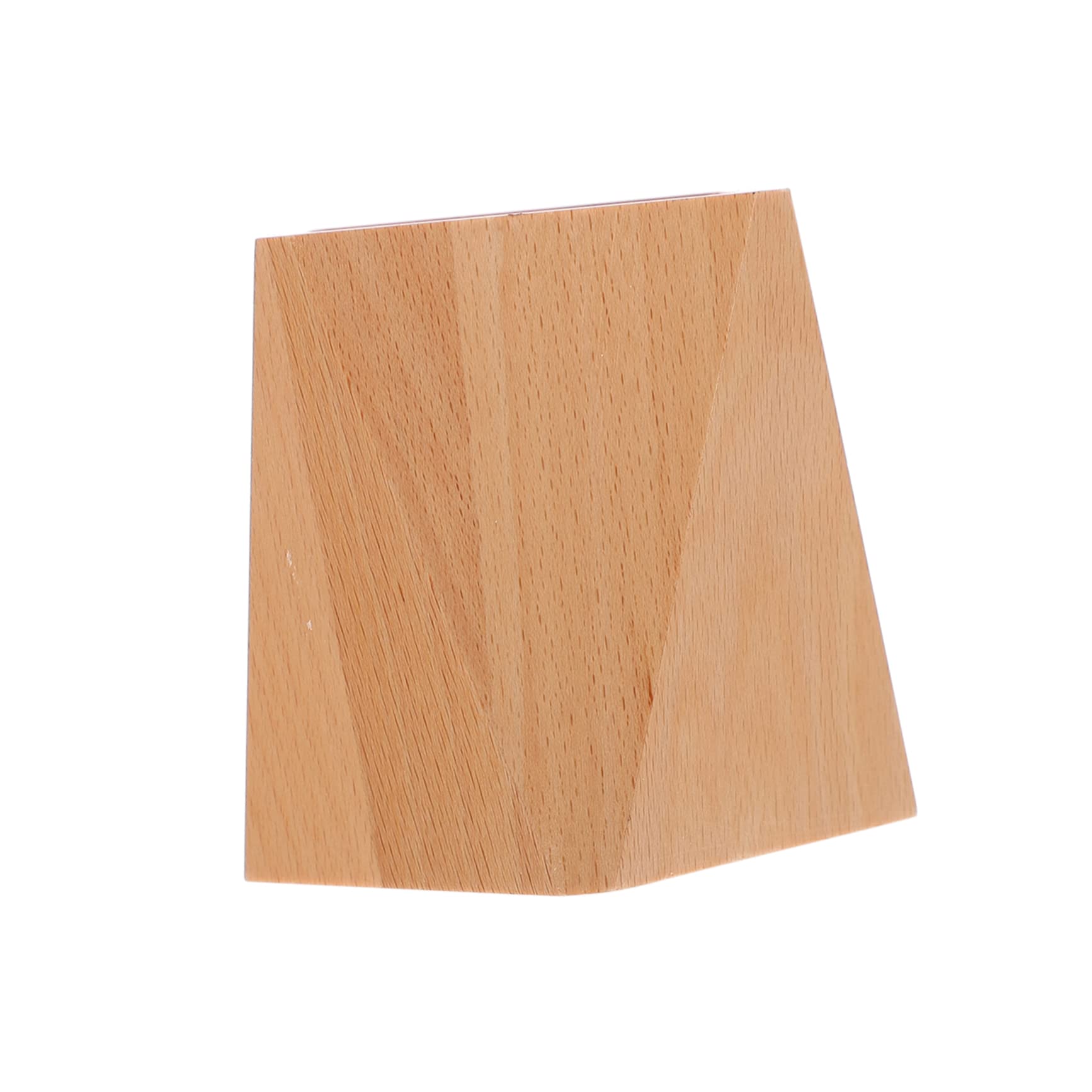 Operitacx 2 Pz Porta Penna Portamatite in Legno Portapenne Portamatite Fattoria Portapenne Da Scrivania Per Scrivania Geometrico Tazza Di Stoccaggio Di Legno Quadrato