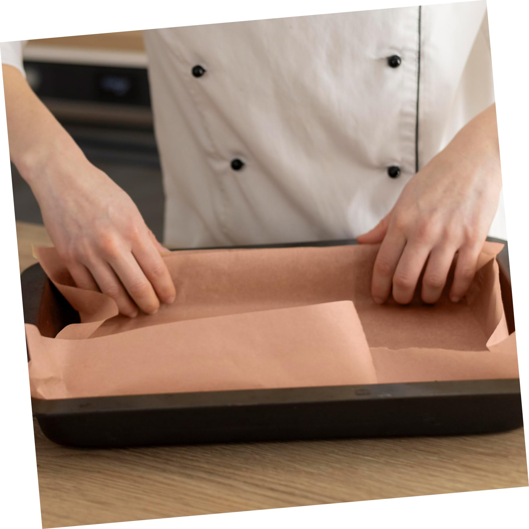 Carta da Macellaio in Carta Kraft 66g, Resistente All’acqua, Uso Versatile per Barbecue All’aperto e Rivestimento Vassoi