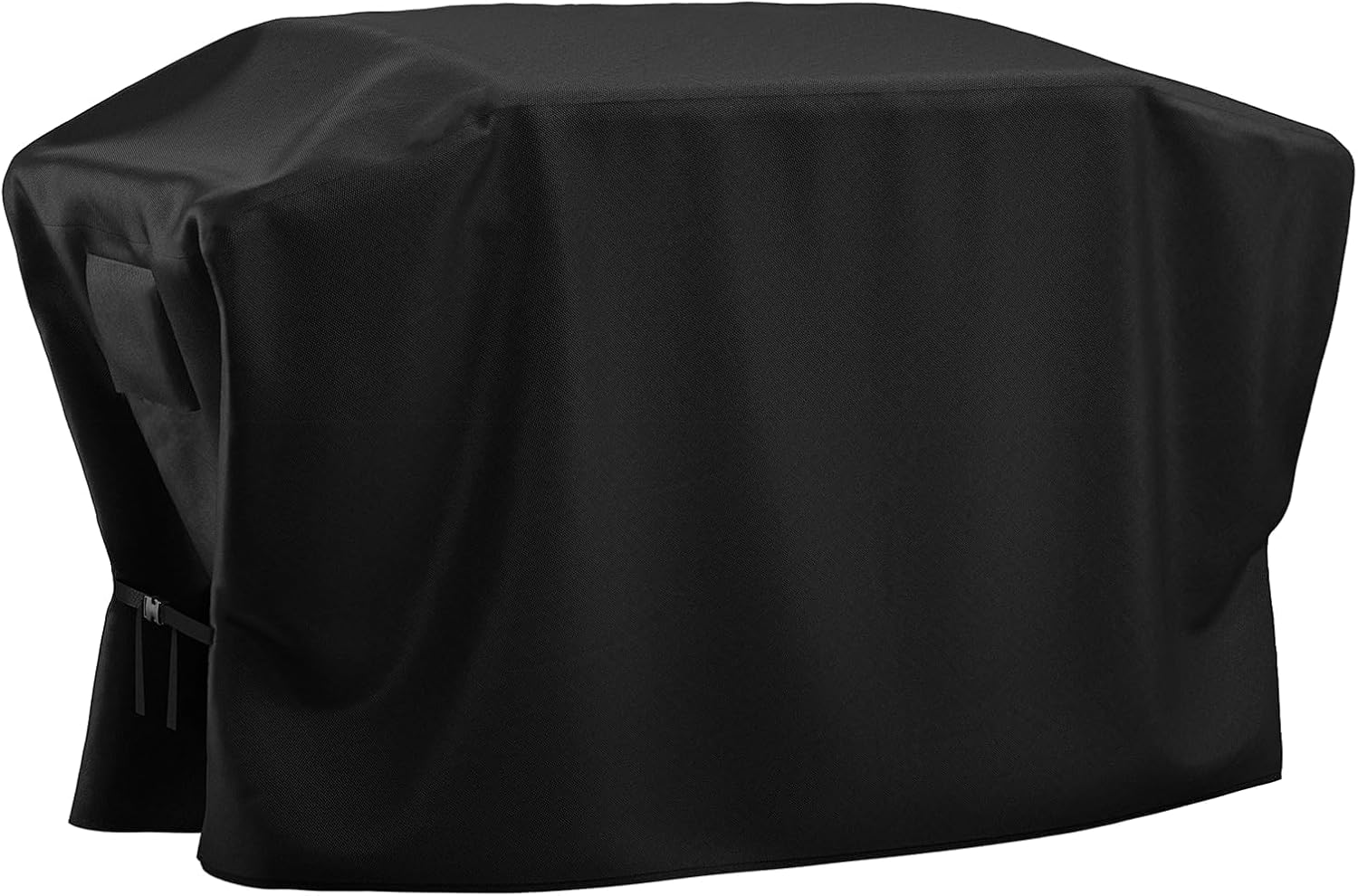 Griddle Cover for Blackstone 28 Inch Griddle with Hood, Heavy Duty Waterproof 5483 Premium Flat Top Gas Grill Cover with Large Air Vent and Click-Close Straps, Black