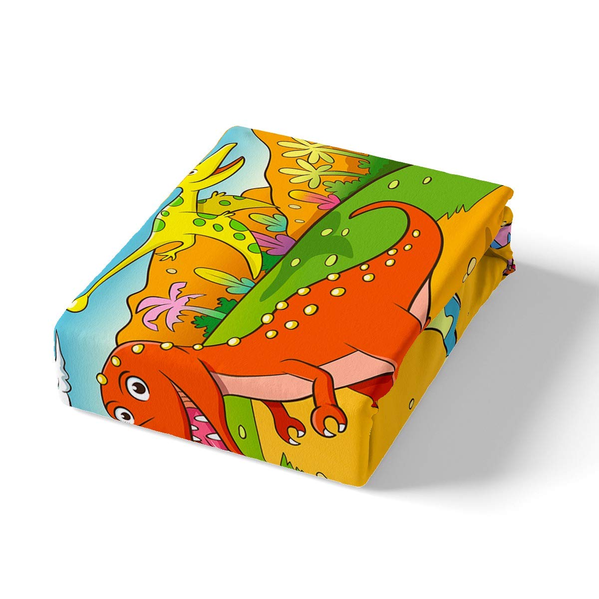 Set Biancheria Da Letto Dinosauri Per Bambini 2 Pezzi - Copripiumino 120x150 Cm + Federa 40x60 Cm, Microfibra Morbida Con Cerniera, Regalo Per Maschi E Femmine