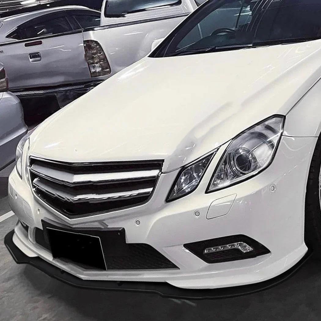 Für Für E-Klasse Coupé C207 AMG E350 E250 E500 Vorfacelift 2009-2012 Frontstoßstange Splitter Diffusor Spoiler Frontlippe Frontspoiler