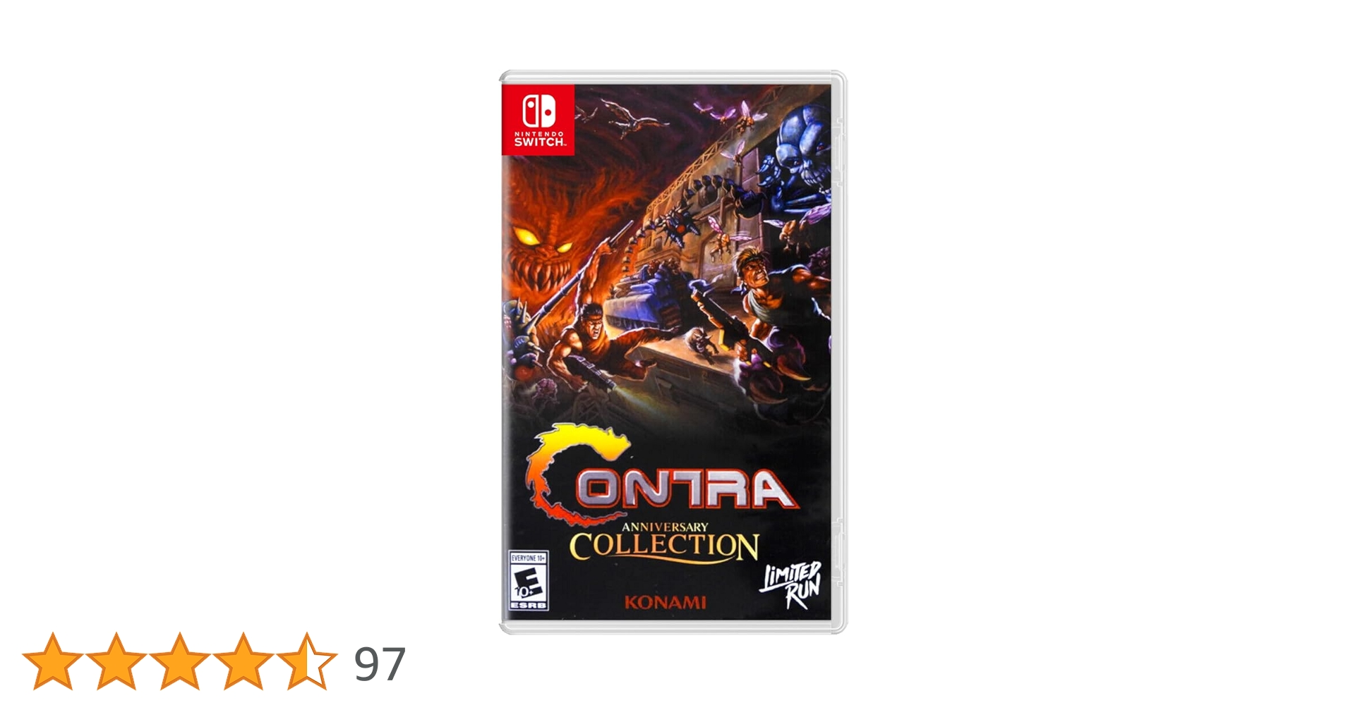 コントラ 魂斗羅 アニバーサリーコレクション 北米版 switch スイッチ コントラ 魂斗羅 アニバーサリーコレクション 北米版 switch