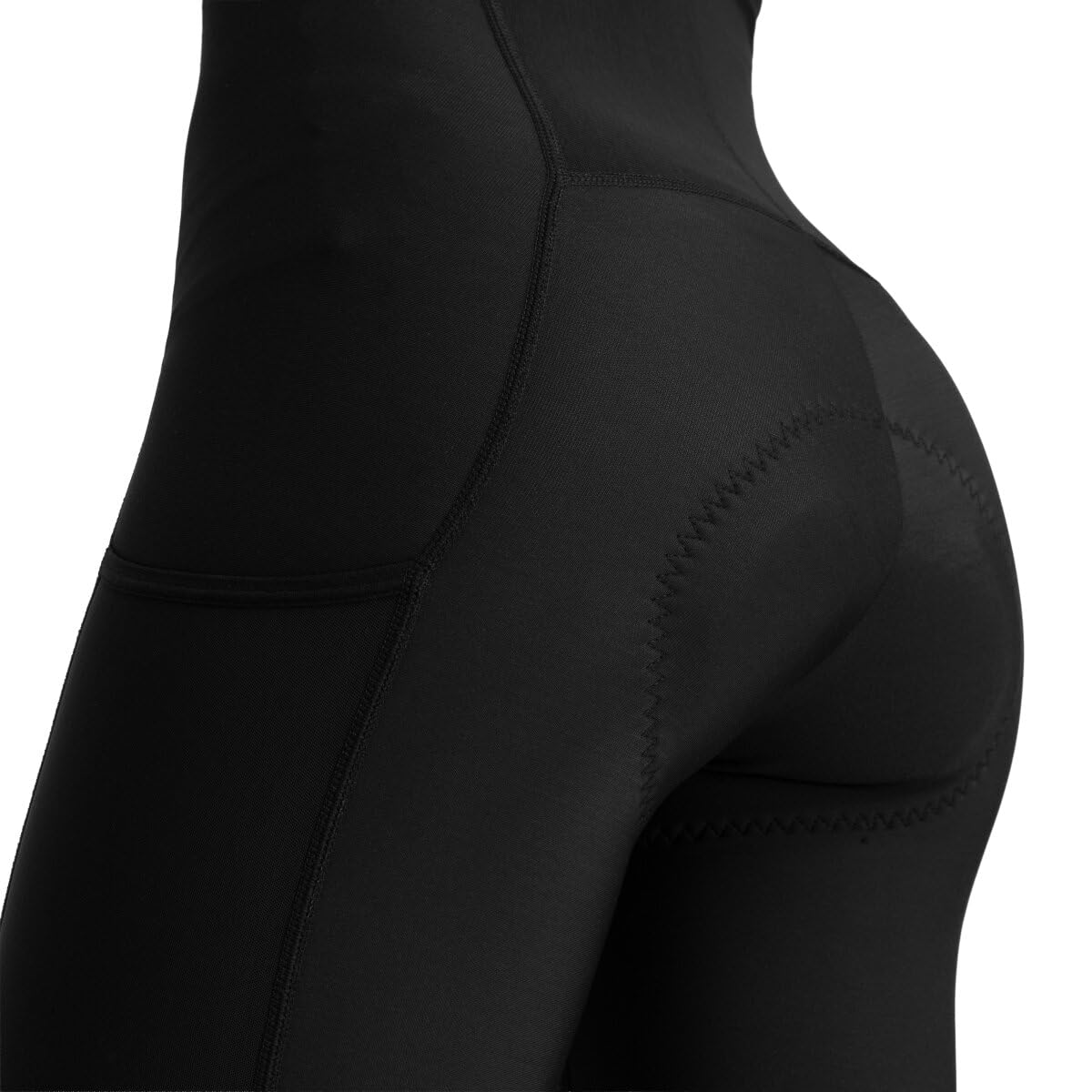 SIROKO Culote Largo térmico de Gravel Ciclismo Delta Negro