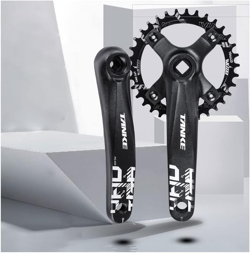 square taper mtb crankset