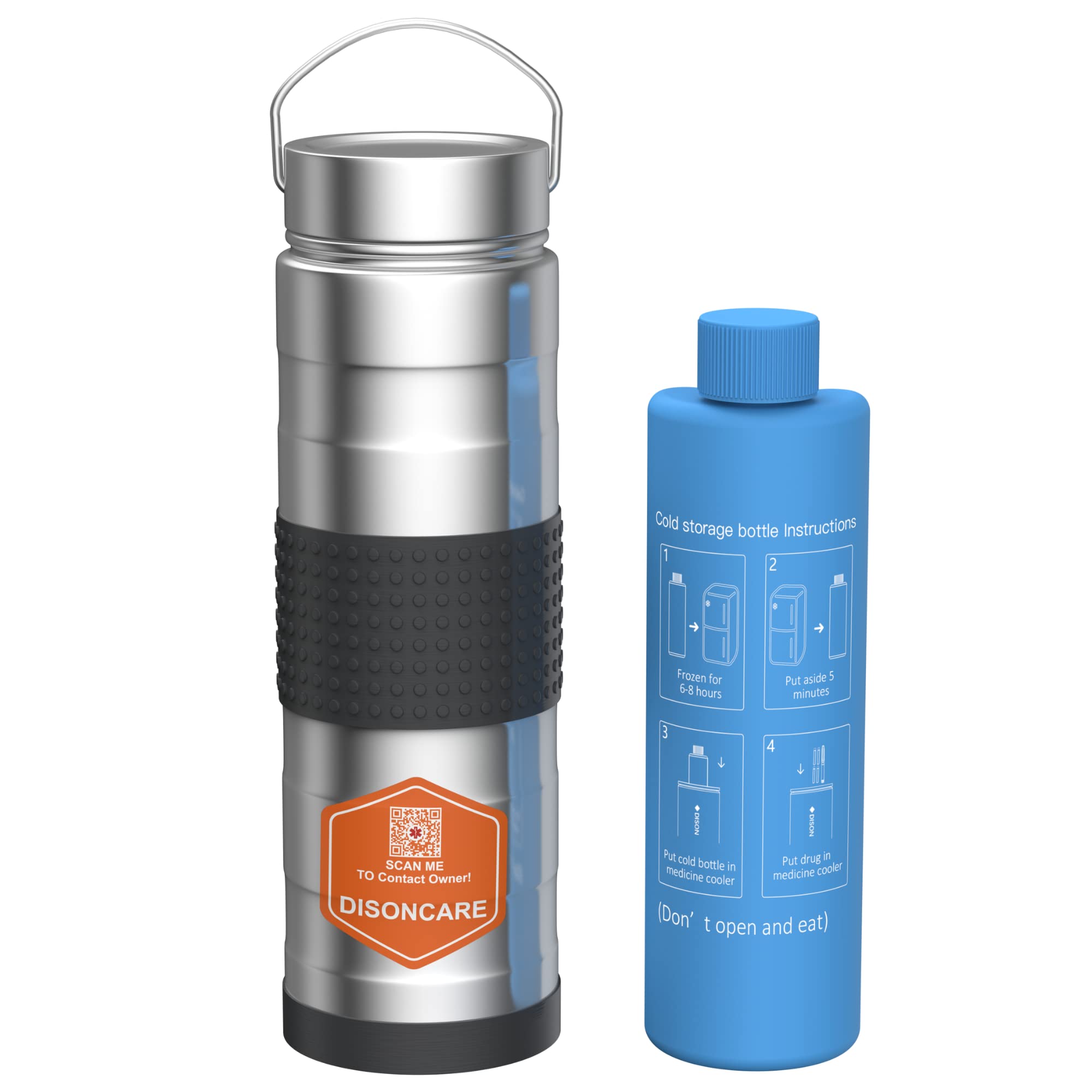 DISONCARE 74 H 7 Pen Insulin Cooler Travel Case Diabetic Medical Travel