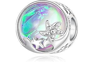 Voroco Moon Star Dream Catcher Charms: Enhancing Your Jewelry with Celestial Elegance