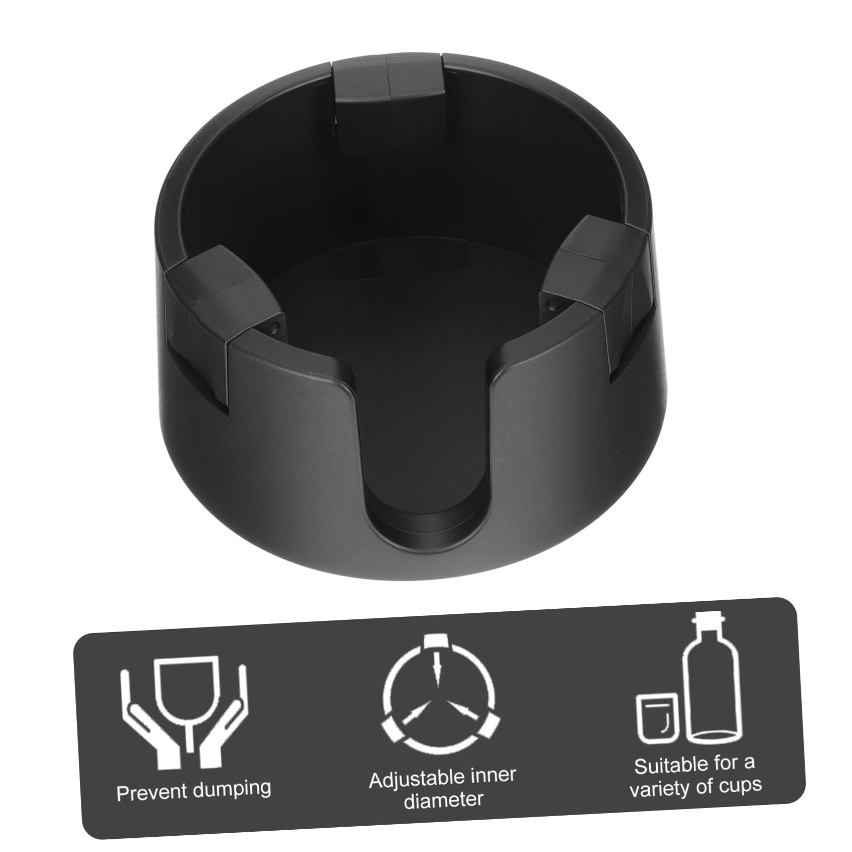 PartyKindom 3piezas Soporte De Bebidas para Escritorio Portavasos y Antideslizante Organizador De Tazas para Oficina y Hogar Compatible Botellas y Vasos De Diferentes