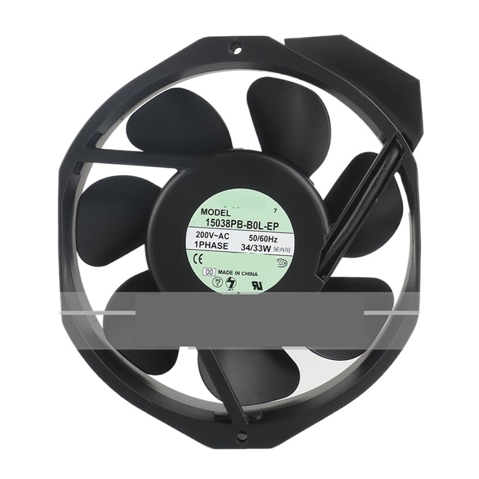 YUSKICCNE Fan 15038PB-B0L-EP AC200V 34/33W 3200RPM 172 * 150 * 38MM 17CM 17251 Cooling Fan