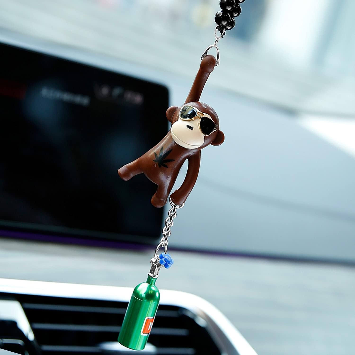 Car Ornament Planters Pots Home Living Rear View Mirror