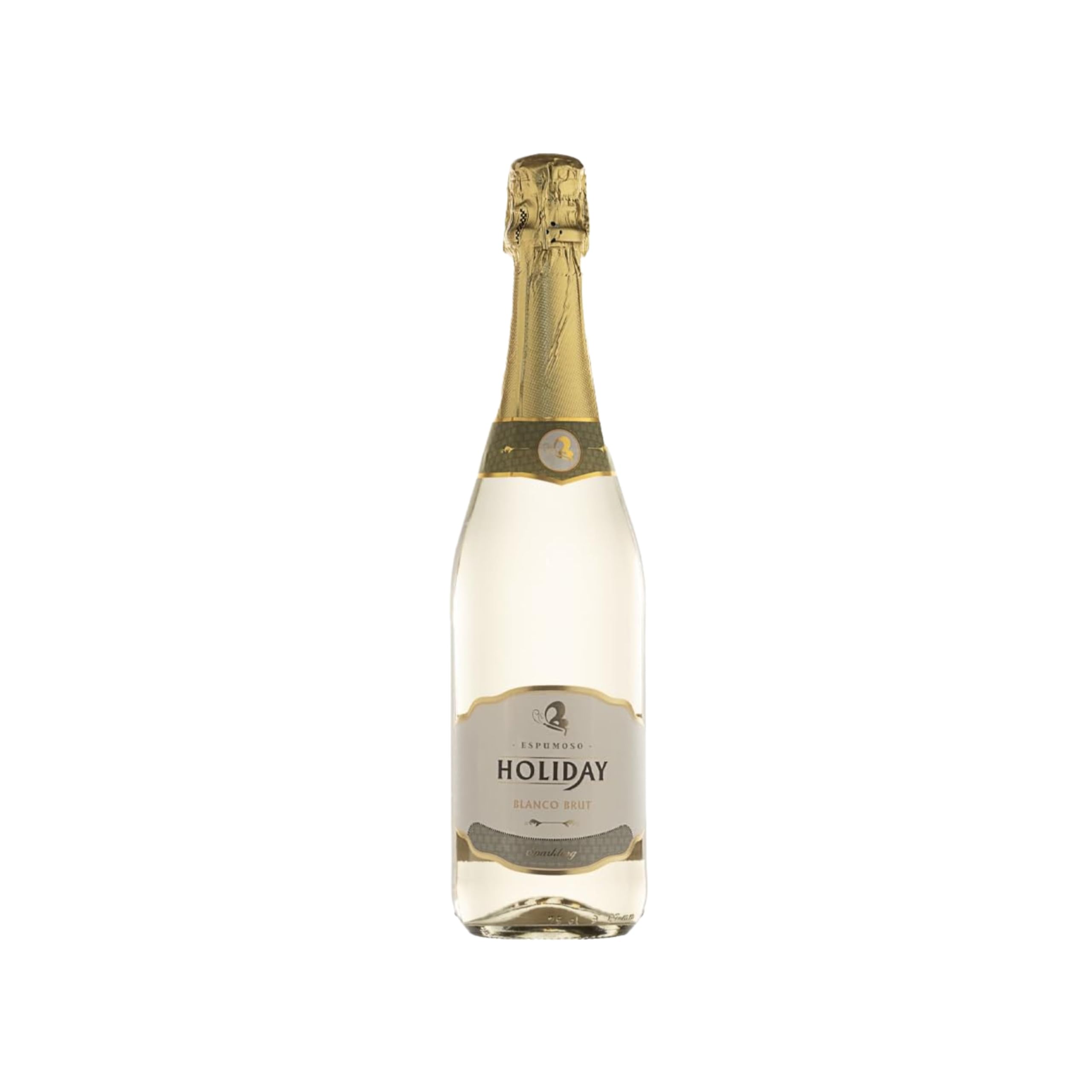 Holiday Espumante Branco Brut Espanhol 750Ml | Amazon.com.br