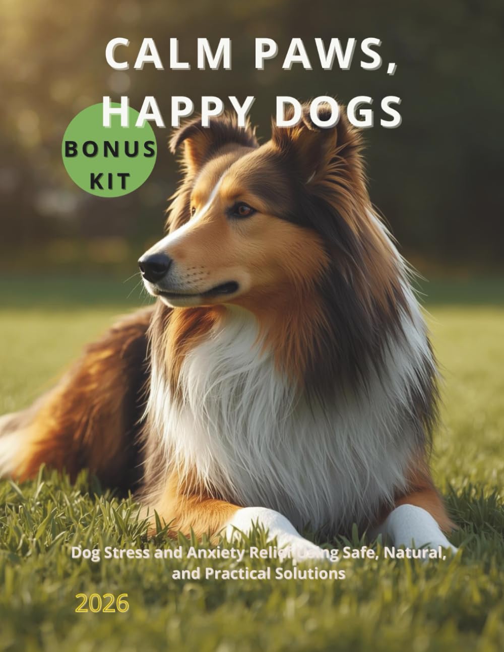 CALM PAWS. HAPPY DOGS: Dog Stress and Anxiety Relief Using Safe, Natural, and Practical Solutions