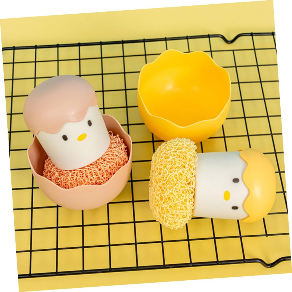 Zerodeko 6piezas Cepillo De Limpieza Multifuncional para Cocina para Fregar Platos Ollas y Sartenes Diseño Ergonómico y Resistente Arañazos Herramienta De Limpieza Práctica y Duradera