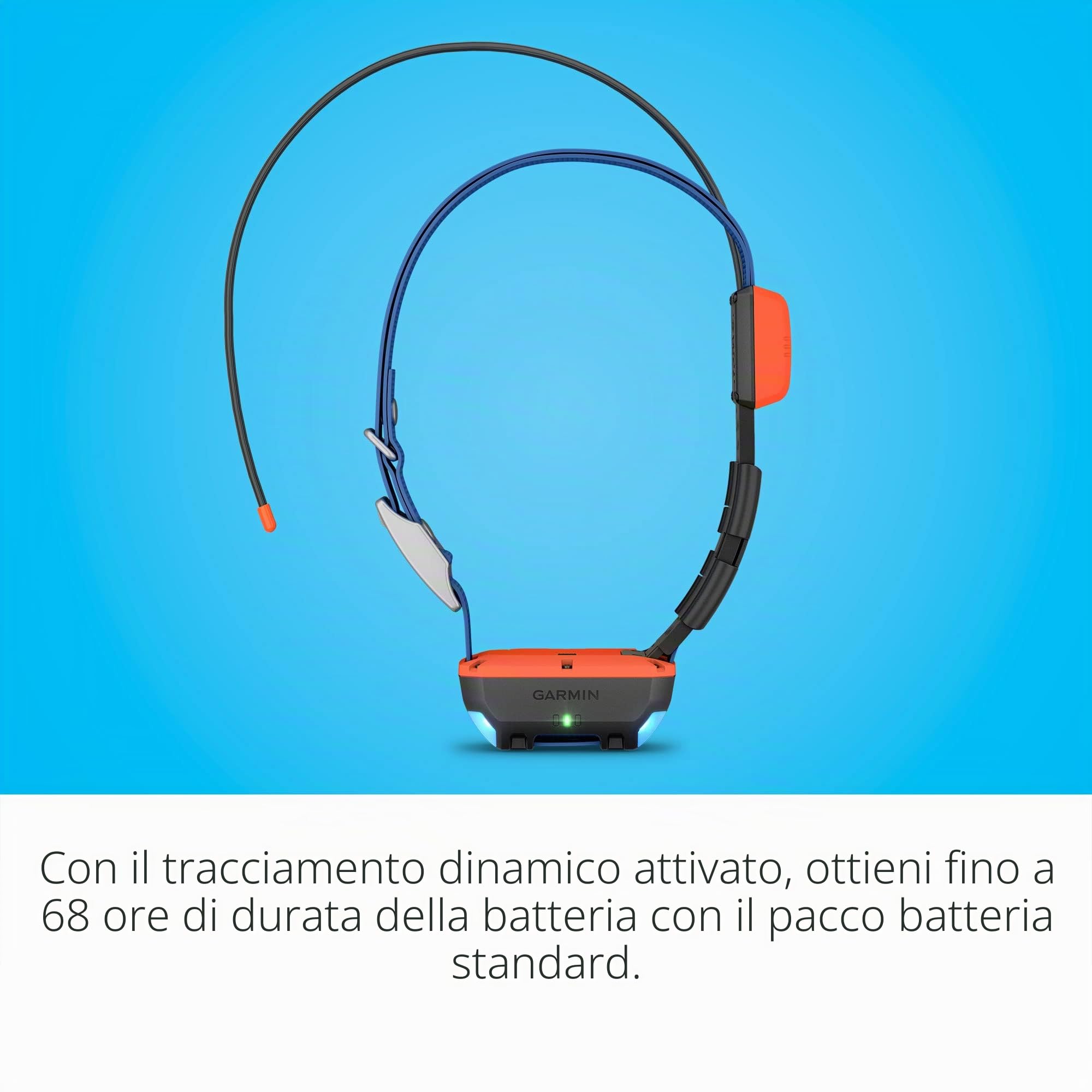 Garmin Alpha® T 20, collare GPS per cani | Traccia il tuo cane fino a 9 miglia con un palmare compatibile (venduto separatamente)
