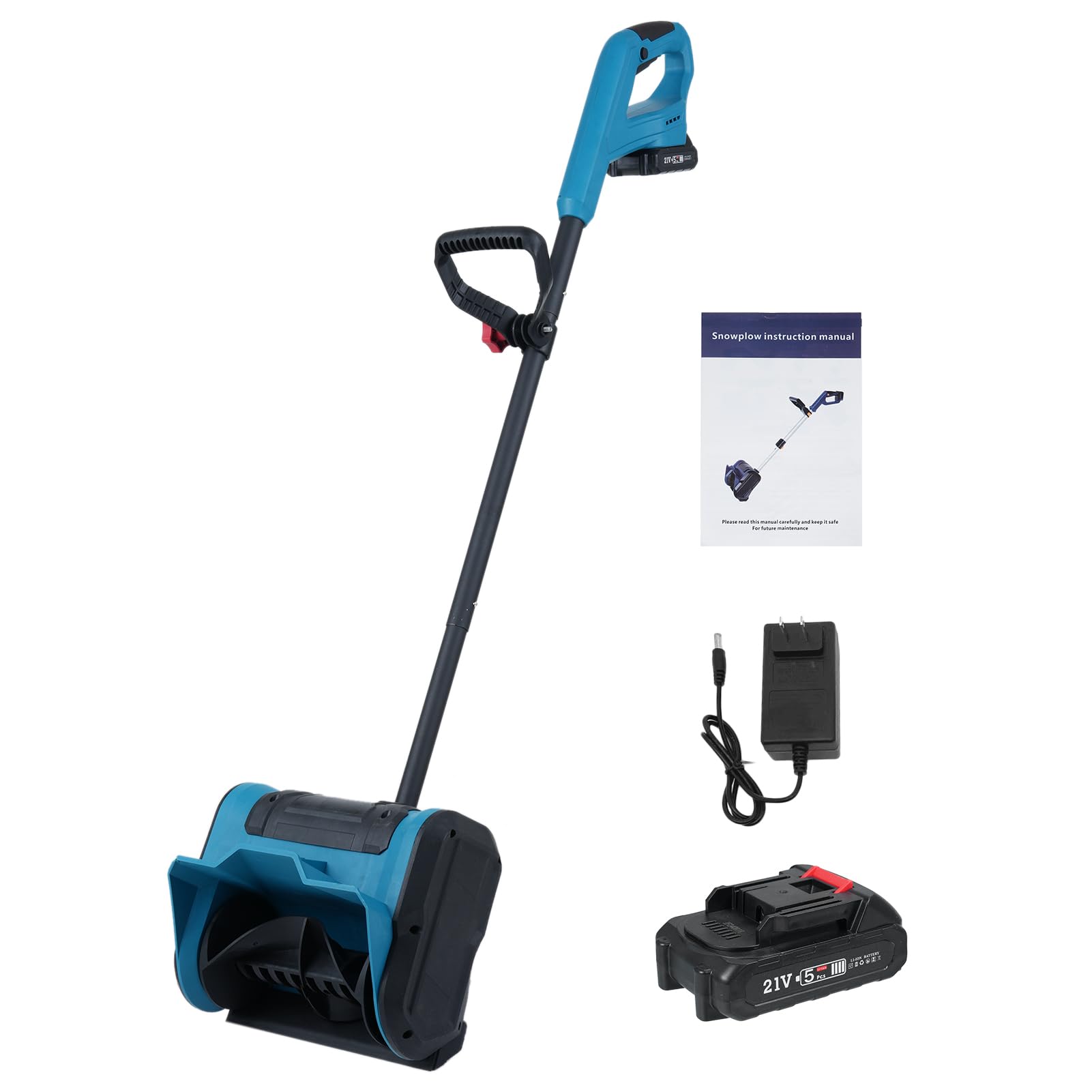 Amazon.co.jp: Daconovo スノーシャベル 21V バッテリー駆動 除雪機 
