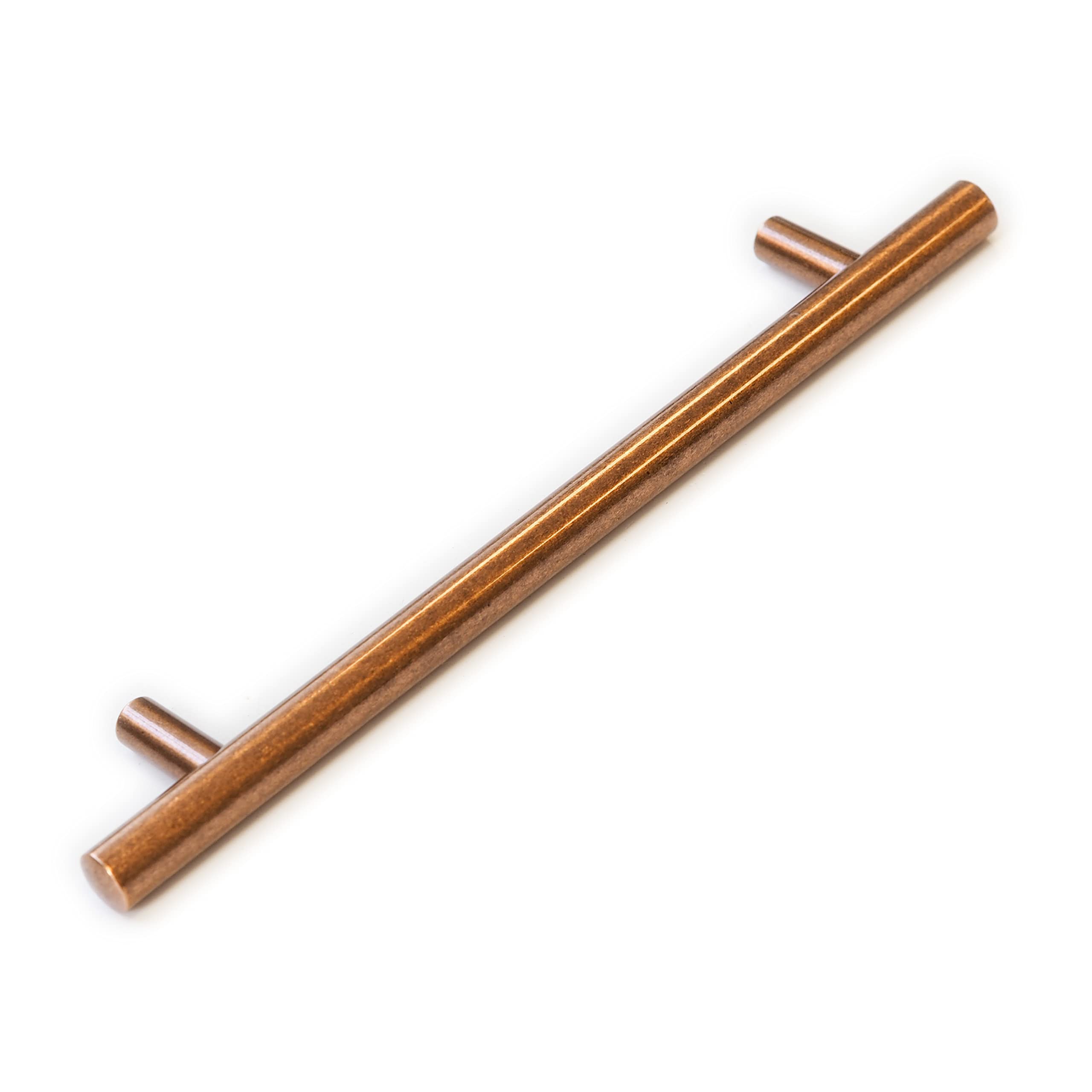 160mm Antique Copper Bar Handle for Kitchen Cabinet | Cupboard Door Drawer Pull Wardrobe Furniture Replacement Upcycle