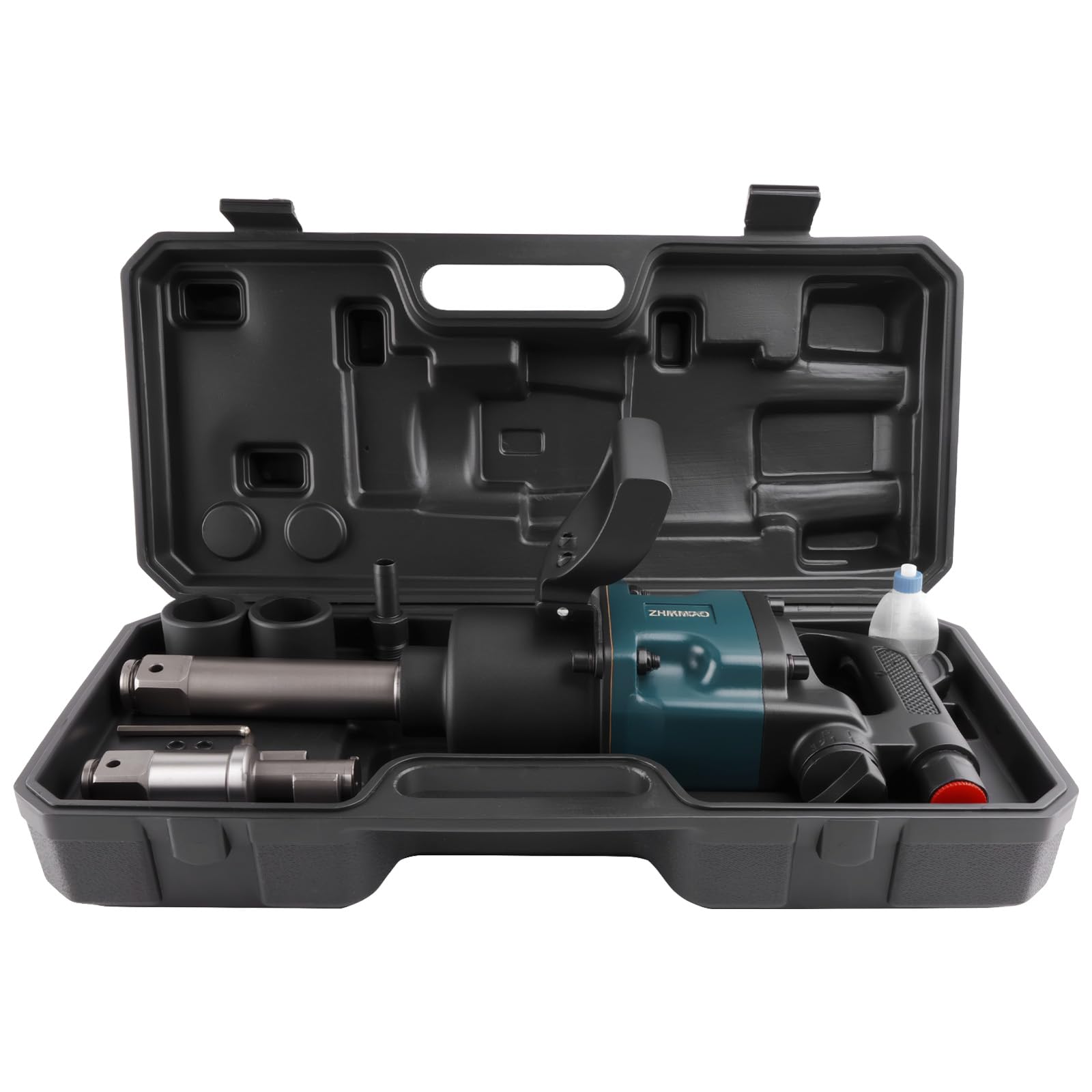 Avvitatore pneumatico da 1 pollice, Avvitatore a percussione a doppio martello 4500RPM per manutenzione di pneumatici pesanti, Pistola a percussione ad alta coppia da 1770 Ft-lbs,