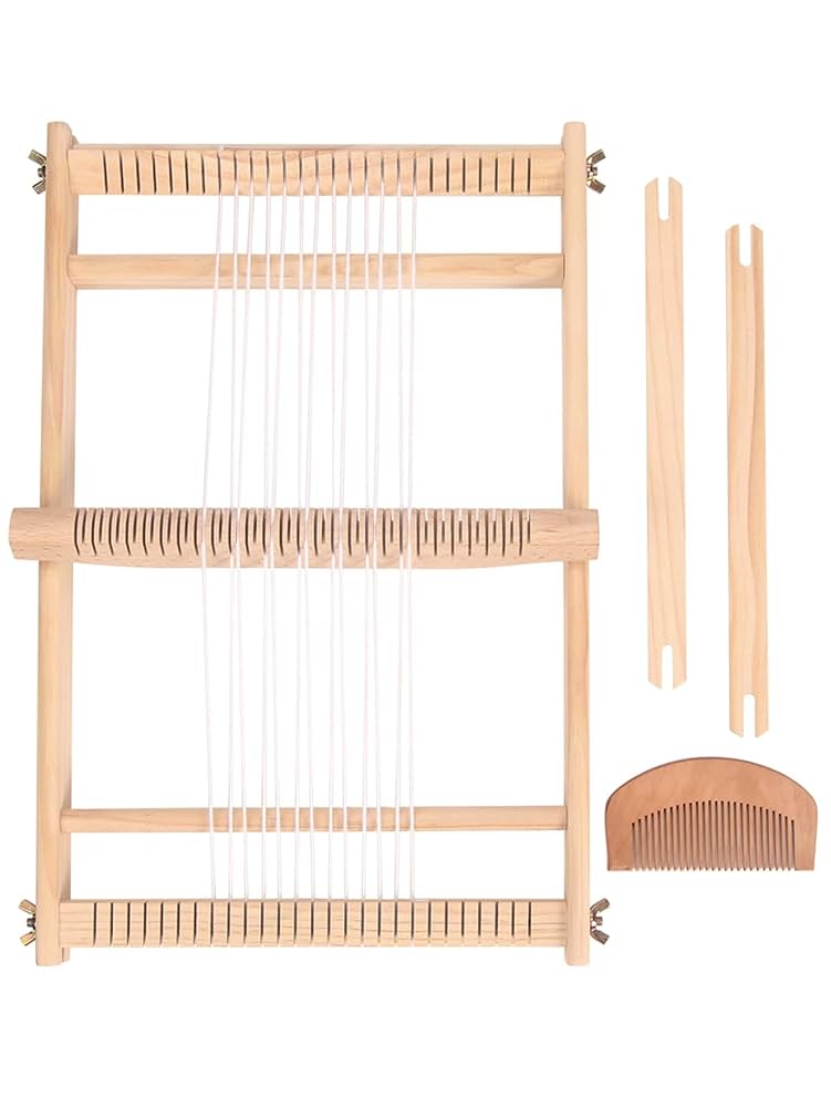 木製 卓上 手織り機 織り機 機織り機 Amazon.co.jp: 手織り機 卓上手織機 機織り機 初心者 木製 織り