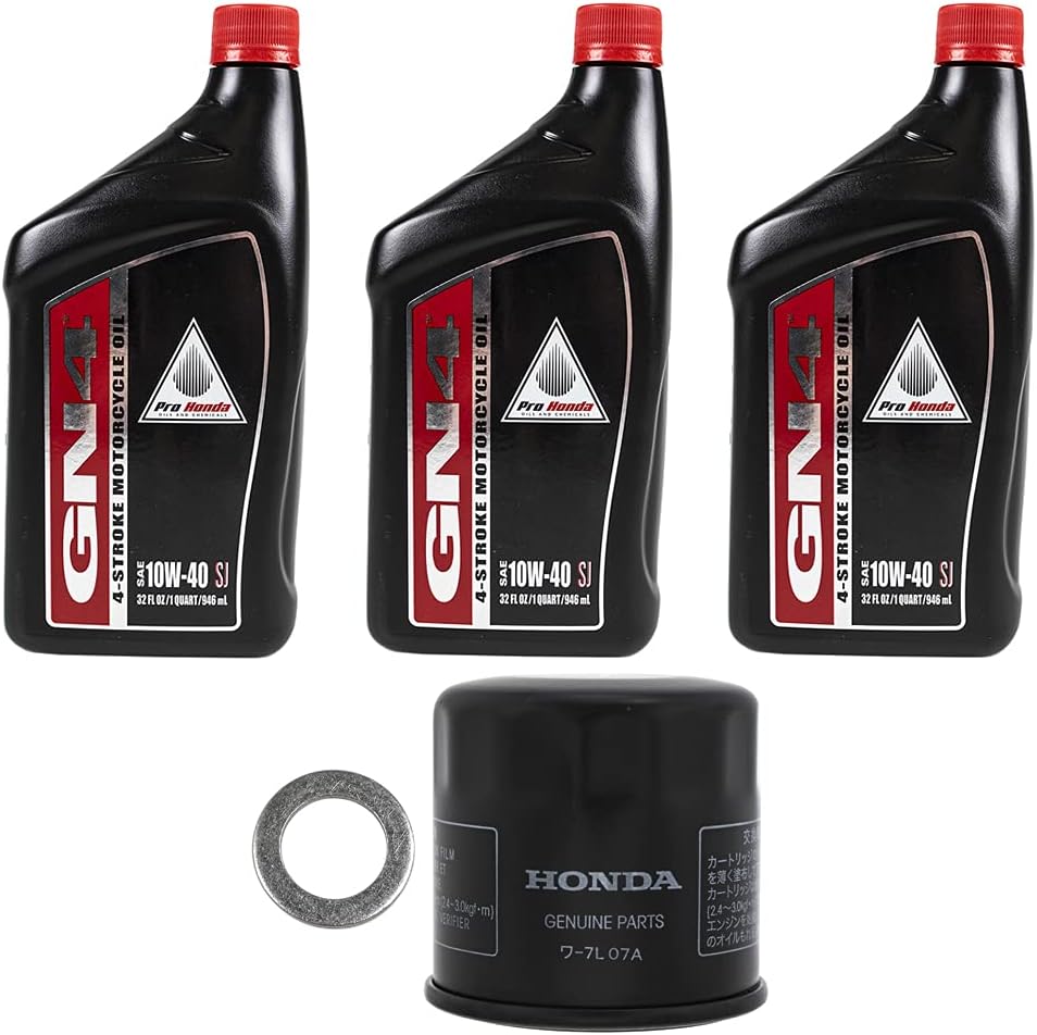 Honda 1998-2005 Shadow 750 VT750 750 C CD DC OEM Complete Oil Change Kit H12
