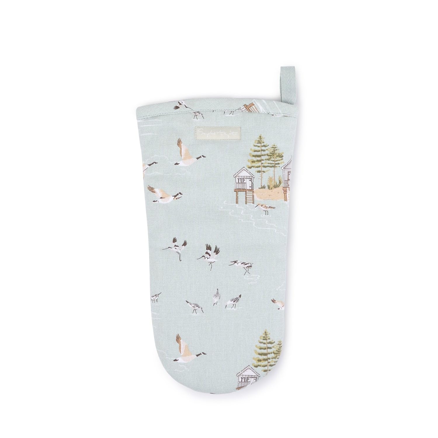 Sophie Allport Blue Sea Birds Oven Mitt