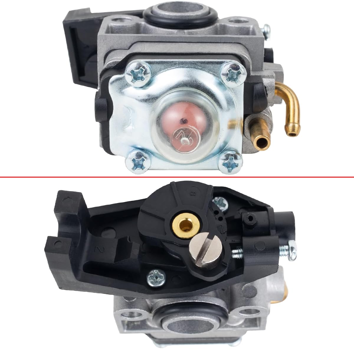 ZAMDOE Carburatore per Honda GX25 GX25N GX25NT FG110 FG110K1 Piccolo Motore Rototiller Trimmer Decespugliatore 16100-Z0H-053 16100-Z0H-825 Carburatore con 17211-Z0H-800 Filtro Aria