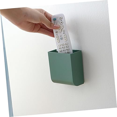 Miniatura 2 de Caja de control remoto de montaje en pared, soporte de teléfono, estante de almacenamiento, decoración de pared, organizador de teléfono celular