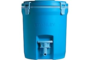 STANLEY: 2 Gallon Adventure Fast Flow Water Jug Dispenser with Insulated Beverage Cooler