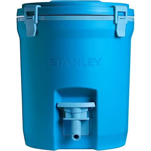 STANLEY Adventure 2 Gallon Fast Flow Water Jug, Ice Water Dispenser, Insulated Beverage Cooler with Easy Pour Spigot and Latched Foam Lid
