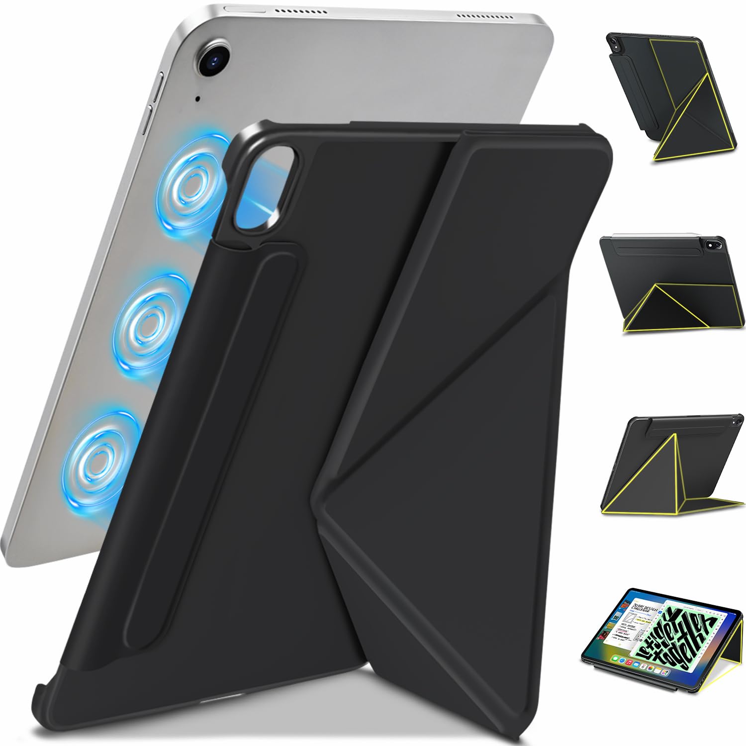 Amazon.co.jp: Wonzir iPad a16 ケース 磁気吸着式 iPad 第10世代/第11