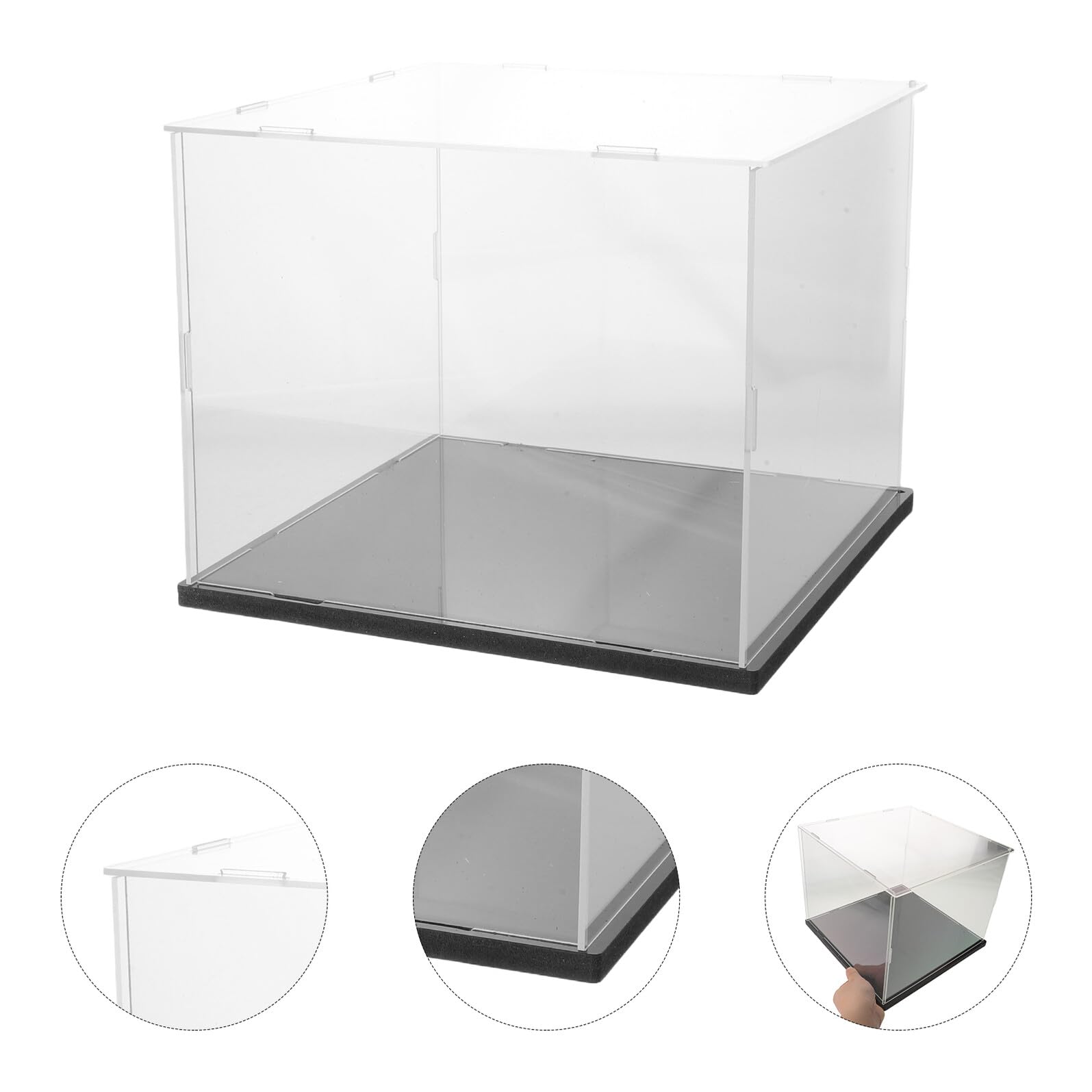 Protector de Precisión para Báscula de Gemas Resistente y Duradero de Acrílico para Uso en Cocina y Laboratorio