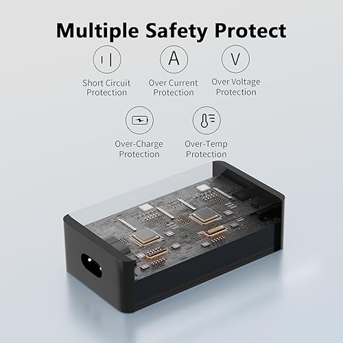 Miniatura 4 de Cargador para laptop Surface Pro de 65 W compatible con Microsoft Surface Pro 7, 6, 8, 9, 6, 5, 4, 3, 7+, X, 10, Windows Surface Laptop 6, 5, 4, 3,