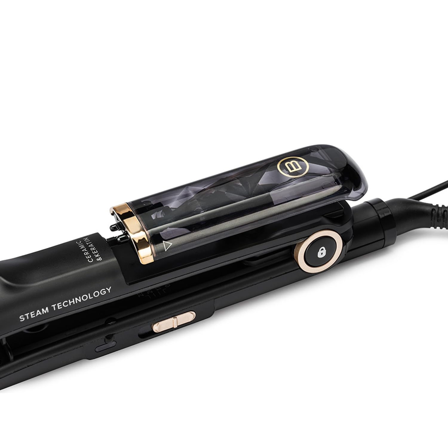 Piastra A Vapore - Bellissima - My Pro Steam B28 100 - Protezione E Lucentezza - 3 Temperature - Adatta A Tutti I Tipi Di Capelli