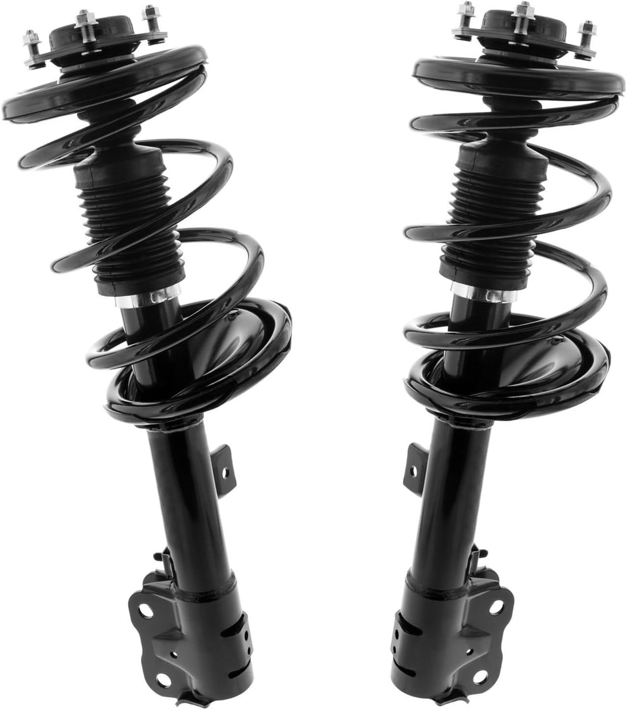 Detroit Axle Front Quick Strut Assemblies for 2008–2013 Mitsubishi Outlander (with 3rd Row) — Pair