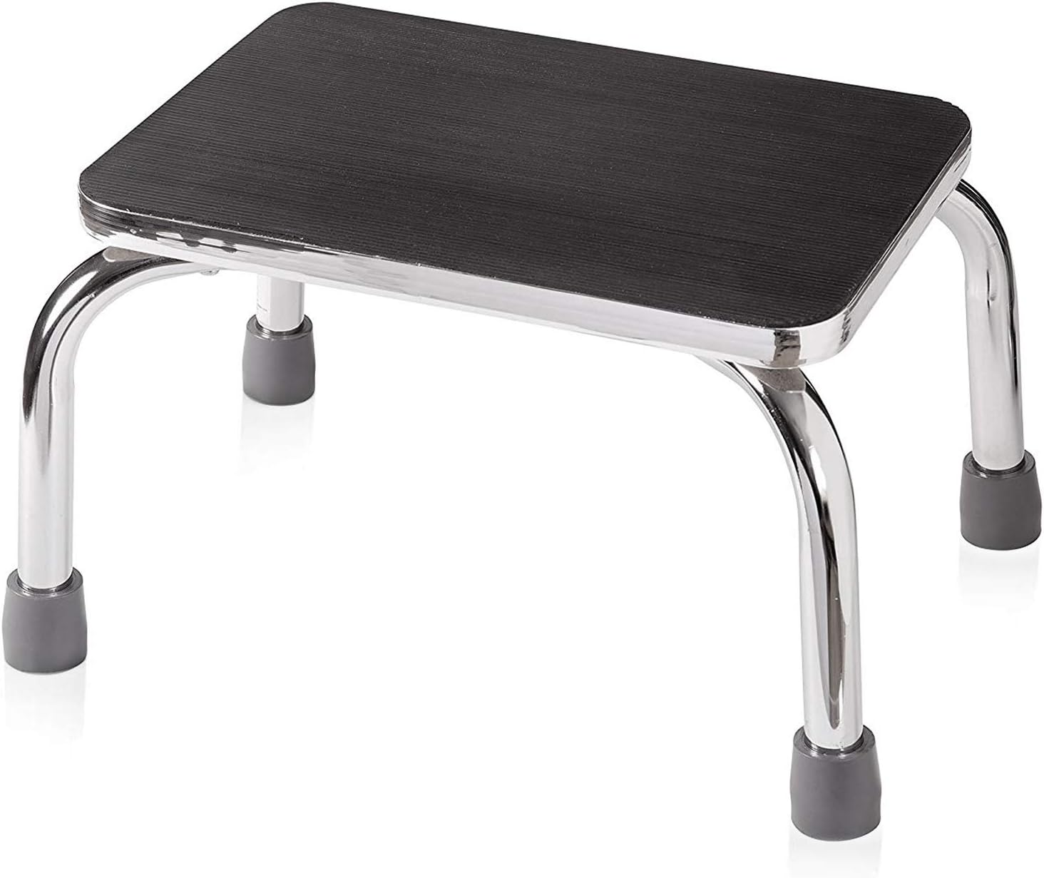 DMI Step Stool for Adults and Seniors, Heavy Duty Metal Stepping Stool for High Beds, Portable Foot Step Stool for Elderly, 250 lb Weight Capacity
