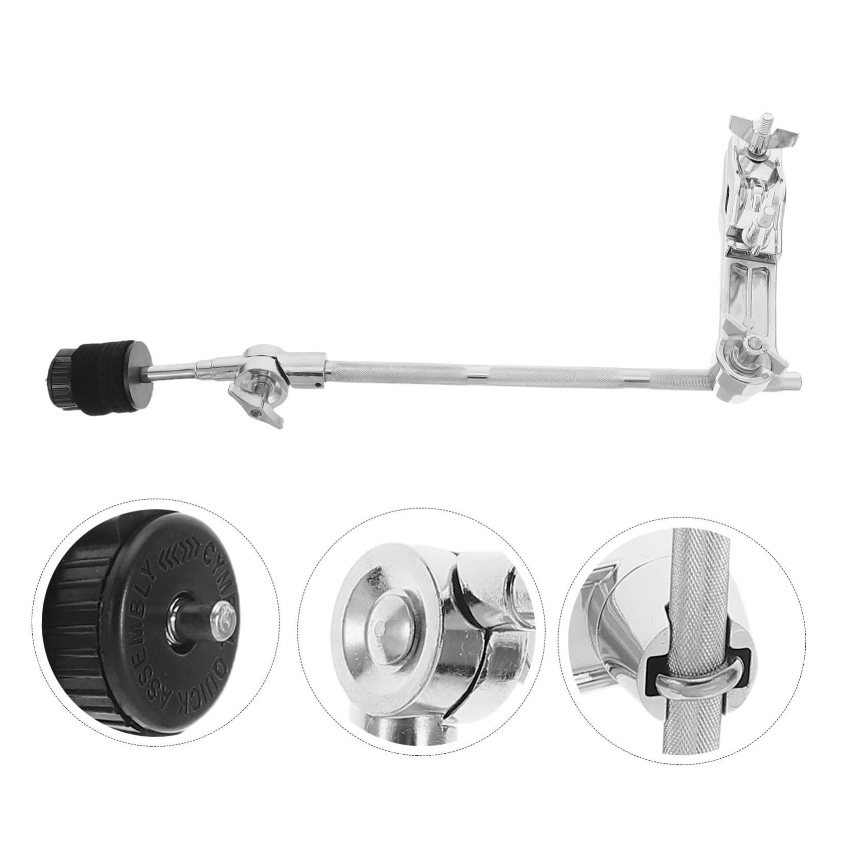 UPKOCH Soporte Para Batería Con Brazo Para Platillo Soporte Para Platillos De Percusión Abrazadera Para Instrumento De Percusión Para Montaje Batería y Escenario De Percusión