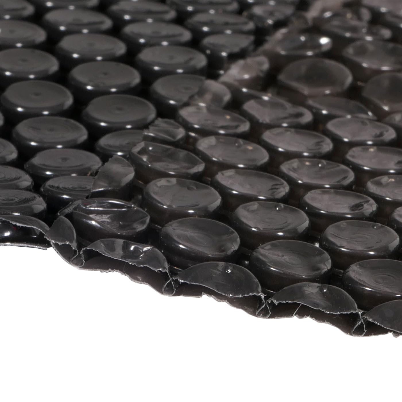 Mendler Plandeka na basen, plandeka termiczna, plandeka solarna, grubość: 200 µm, prostokątna, 8 x 4 m, czarna