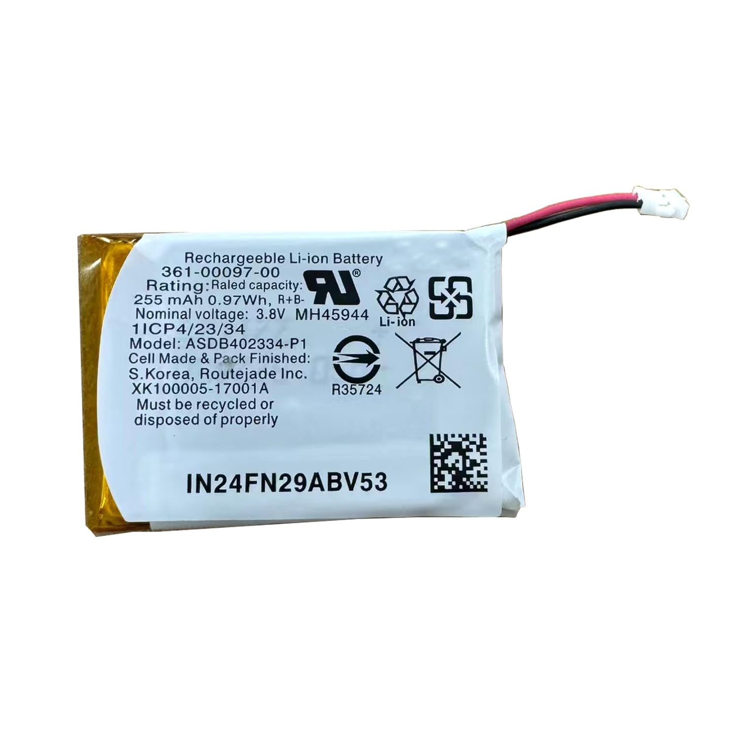 SONXIAVIVO 361-00097-00 Replacement Battery, Compatible with for Garmin Fenix 5 and Fenix 5X Multisport GPS Smartwatch