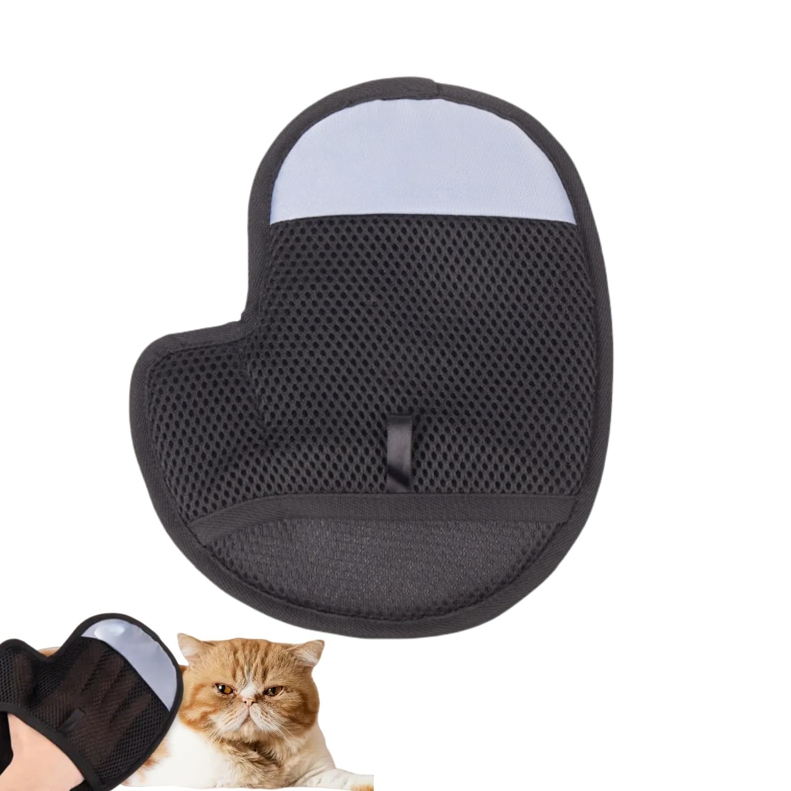 Anti-Static Gloves Pet Hair,Double Sided Pet Grooming Gloves,Hands on Pet Static Hair Removal Gloves,Cat Grooming Glove,Dog Grooming Glove Set,Reusable Pet Grooming Gloves for Washing,Deshedding