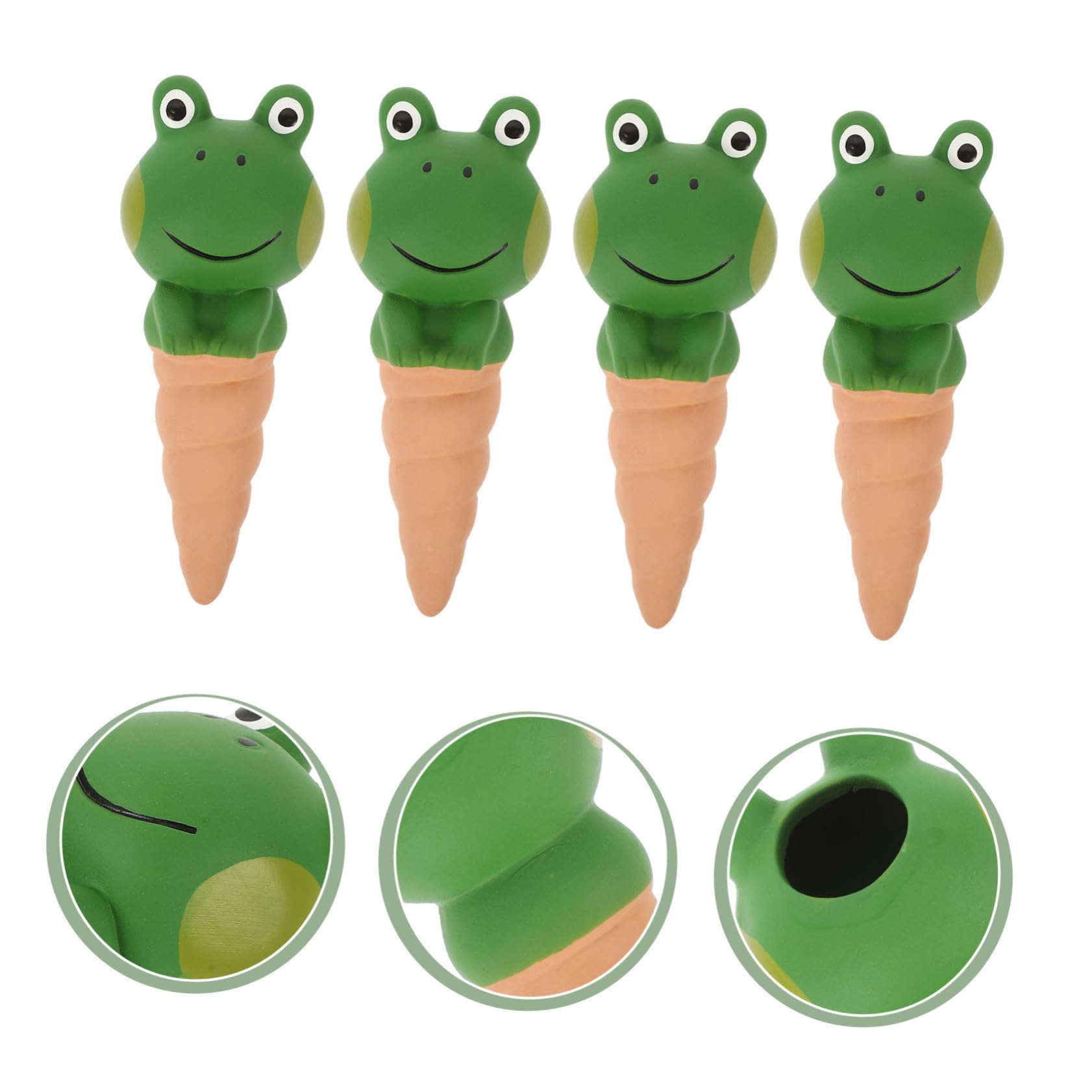 UKCOCO Globes D'arrosage Automatiques pour Plantes, Lot de 4 en Céramique