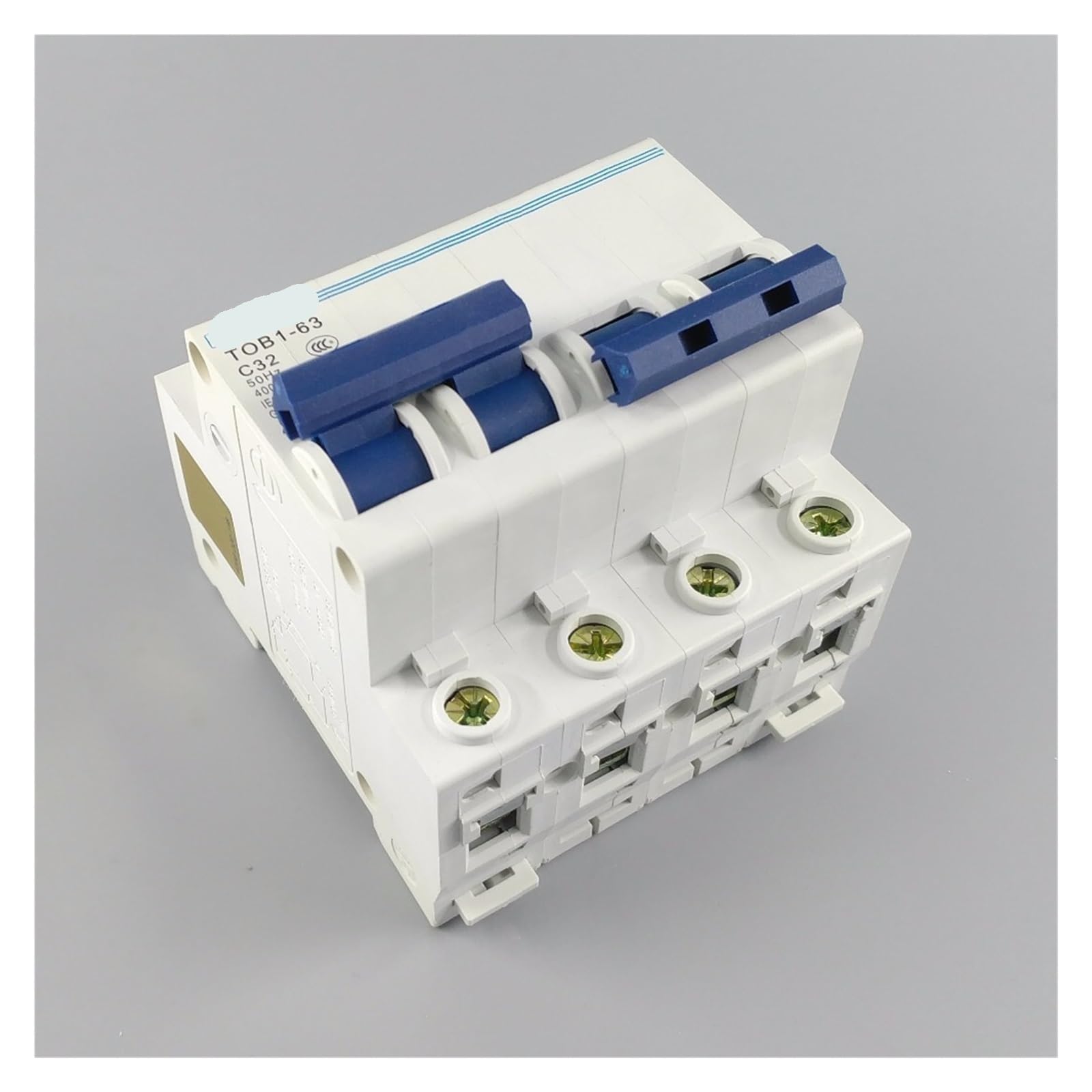 MTS 2P 32A disyuntor manual de doble potencia para respaldar cortes de luz domésticos