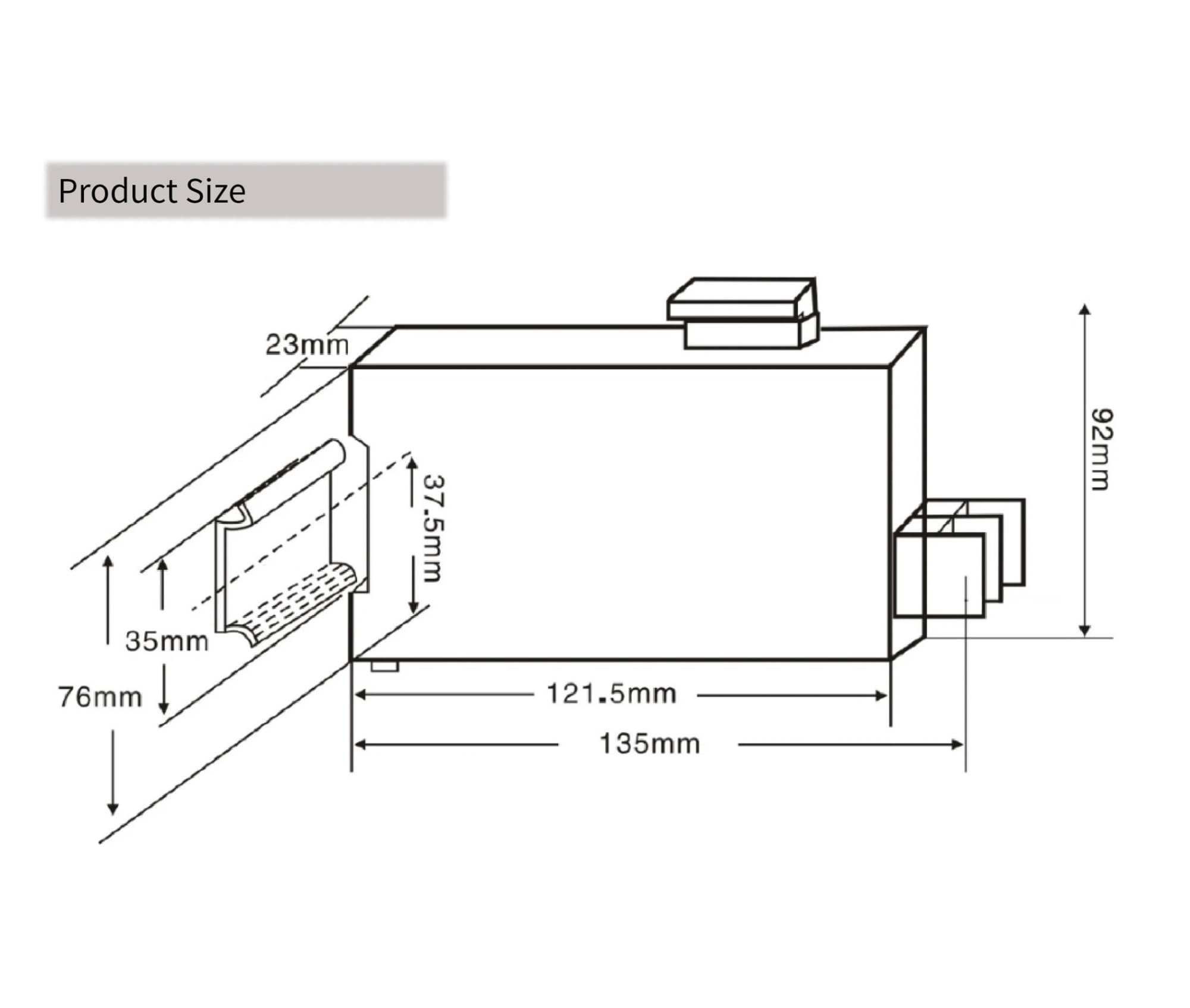 Transductor de Voltaje, transmisor de Voltaje CA, convertidor de Voltaje CA de 4-20 mA con CC 24 V(Input AC 0-220V)