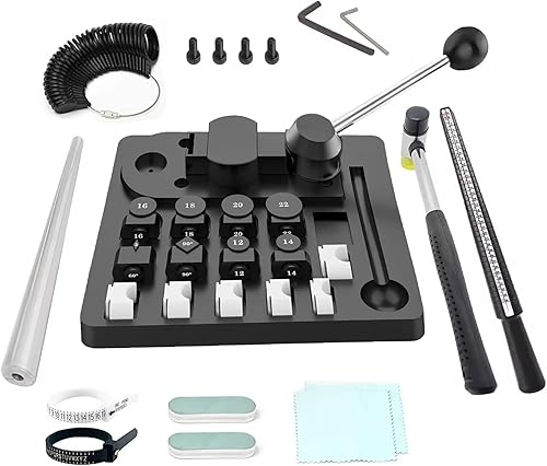 Juego de herramientas de doblado de anillos para doblar, máquina dobladora de anillos con troqueles de nailon, herramienta dobladora de anillos para