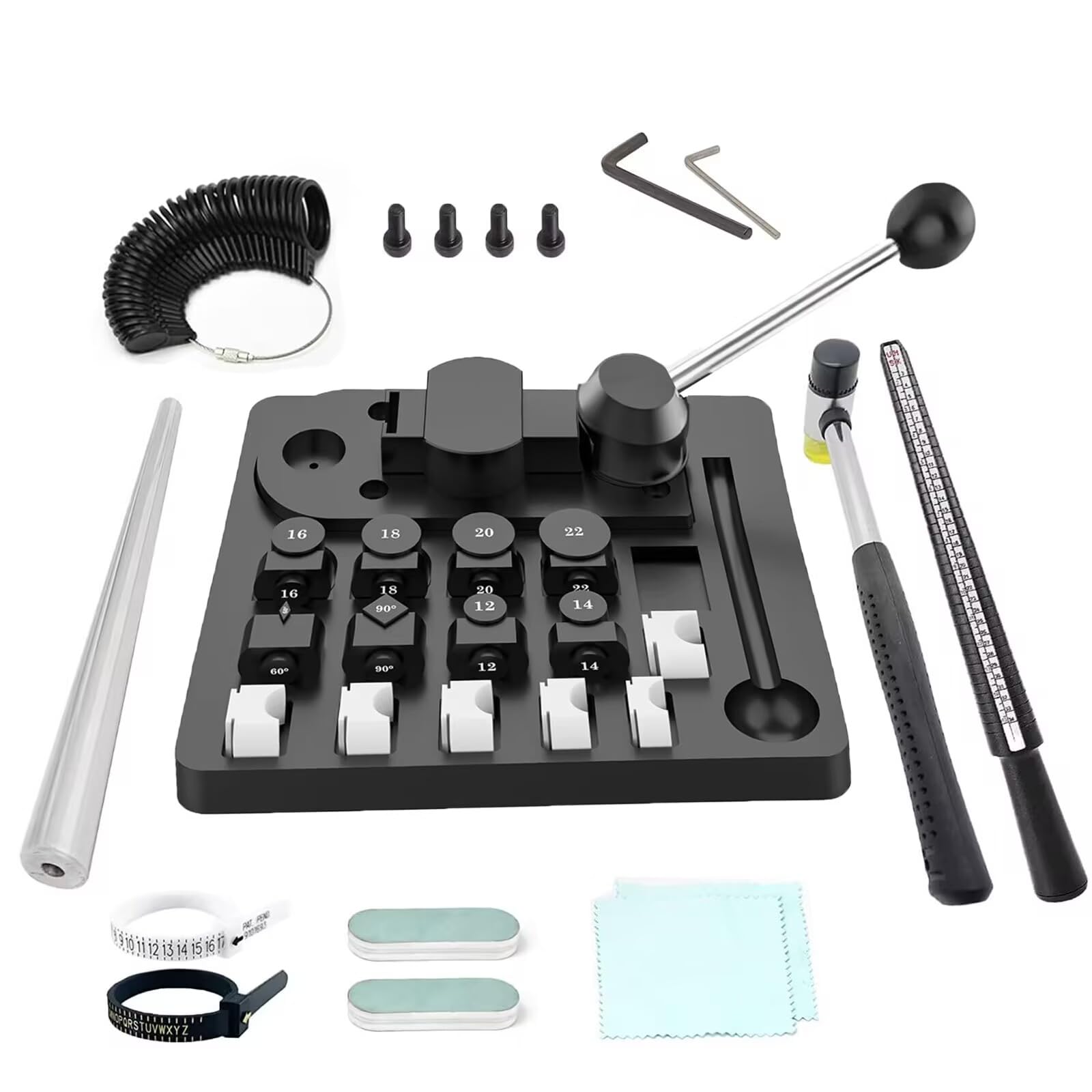 New Ring Setting Clamp Channel Diamond Stone Setting Tool Kit Jewelry