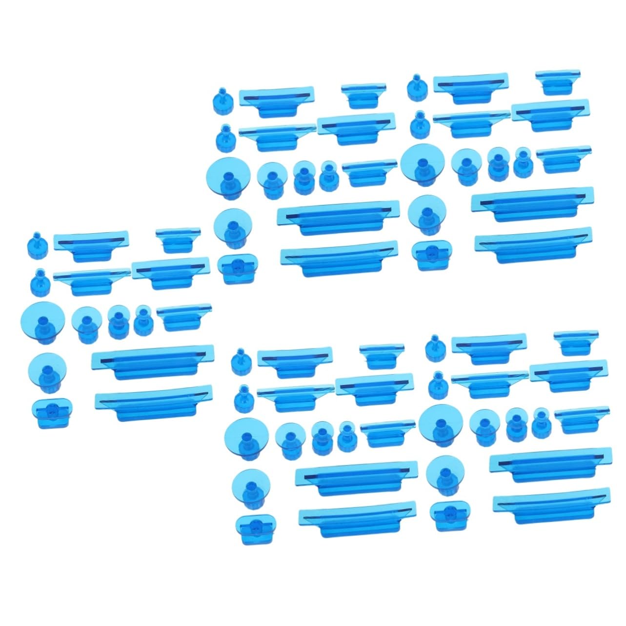 Kit débosselage de voiture Cabilock et onglets bleu plastique pour véhicule
