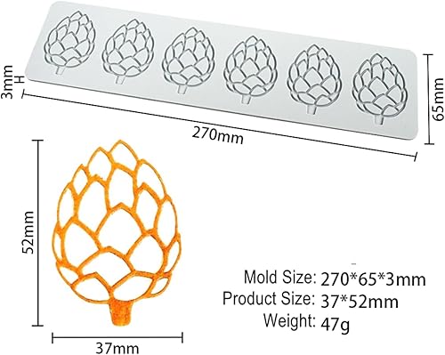 Miniatura 2 de Molde de encaje de silicona Love para pastel, tapete de impresión de fondant, tapete de encaje con patrón de corazón para decoración de tartas, día