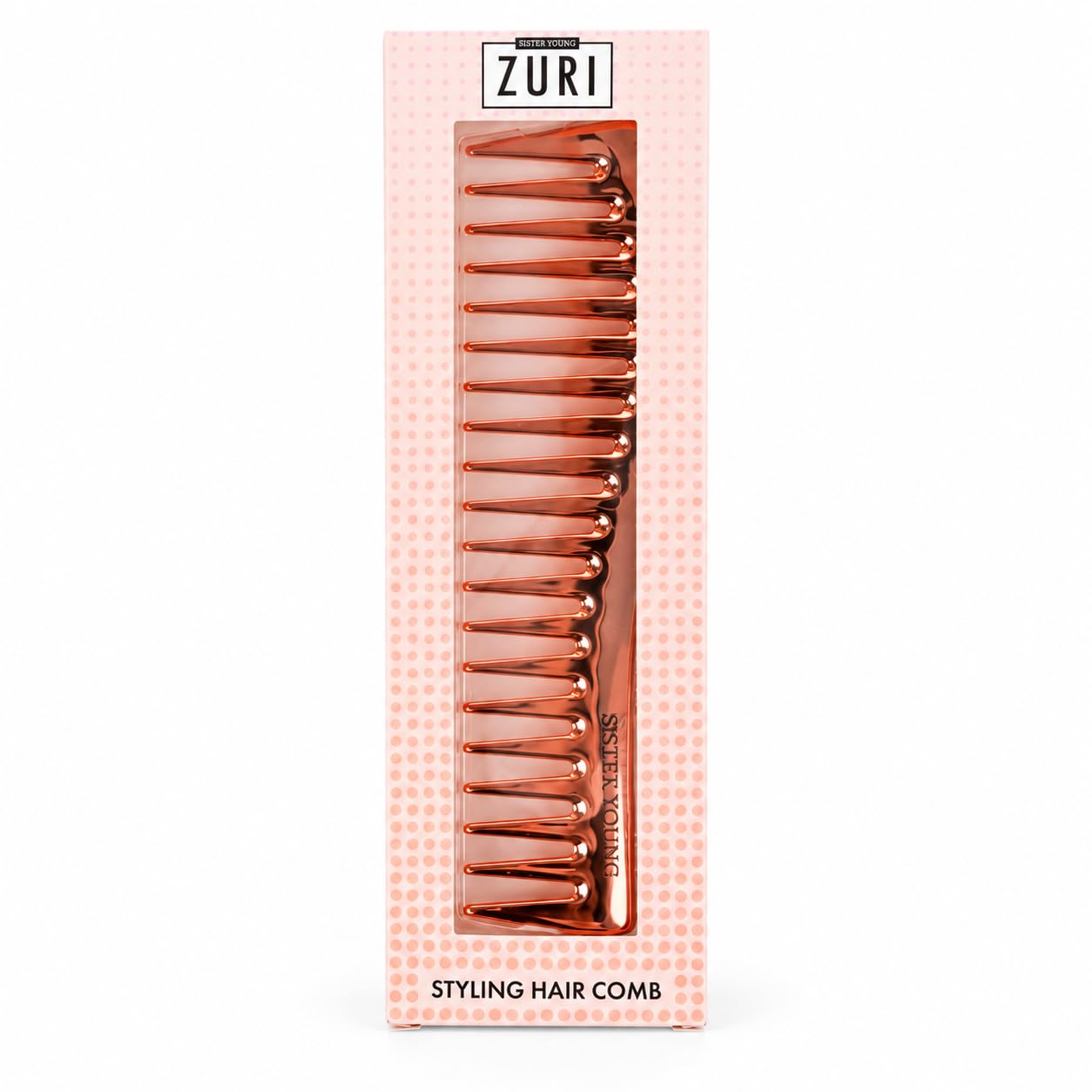 SISTER YOUNG ZURI HAIR COMBS (Gold Rose)