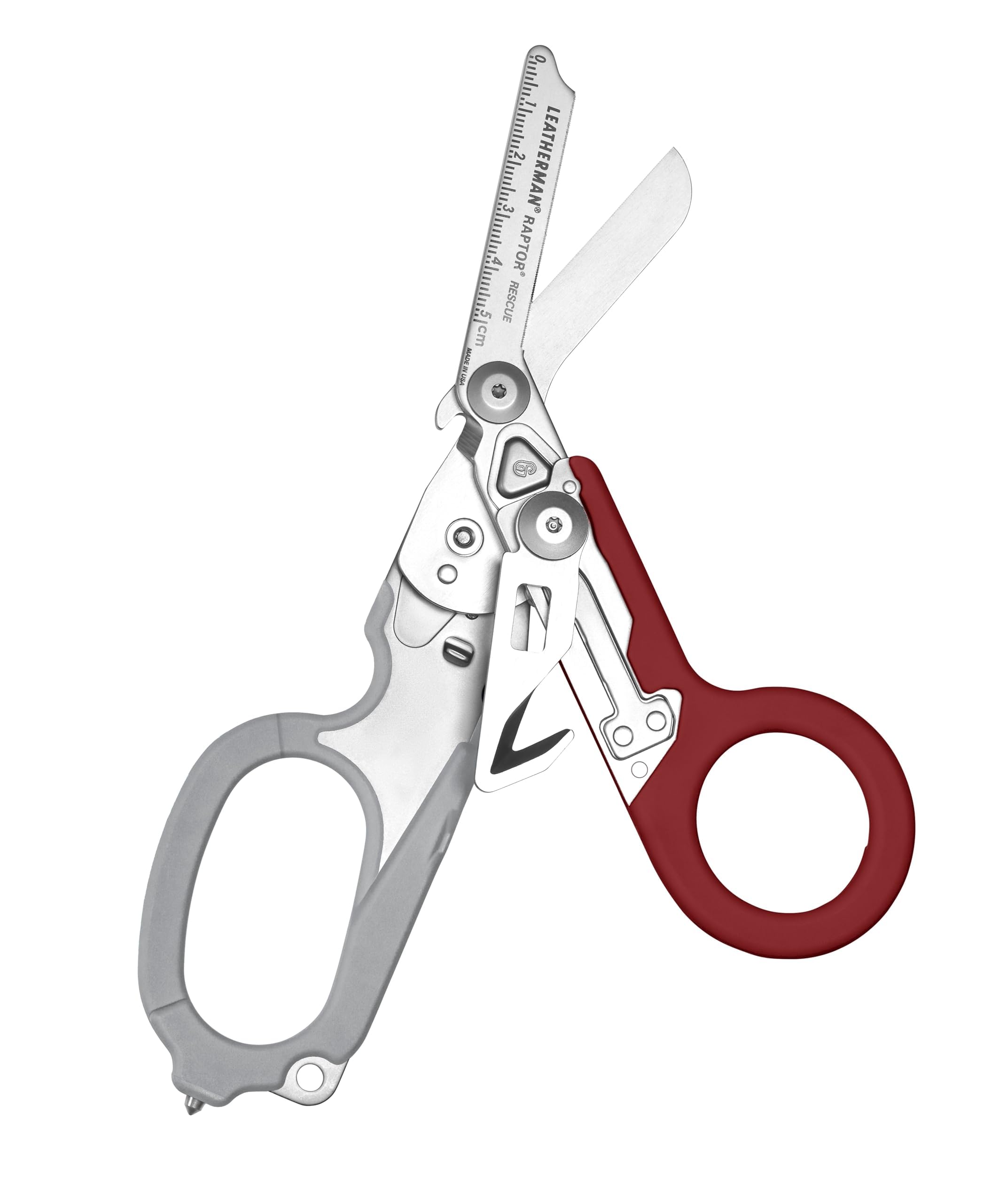 LEATHERMAN Raptor Rescue 6-in-1 Trauma Shears, Garnet