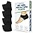 ViveSole Silicone Heel Protectors (2 Pairs) - Gel Guard for Women and Men - Moisturizing Relief for Blister, Cracked Foot, Plantar Fasciitis, Spurs - Soft Cushion Support - Protective Insert Sleeve