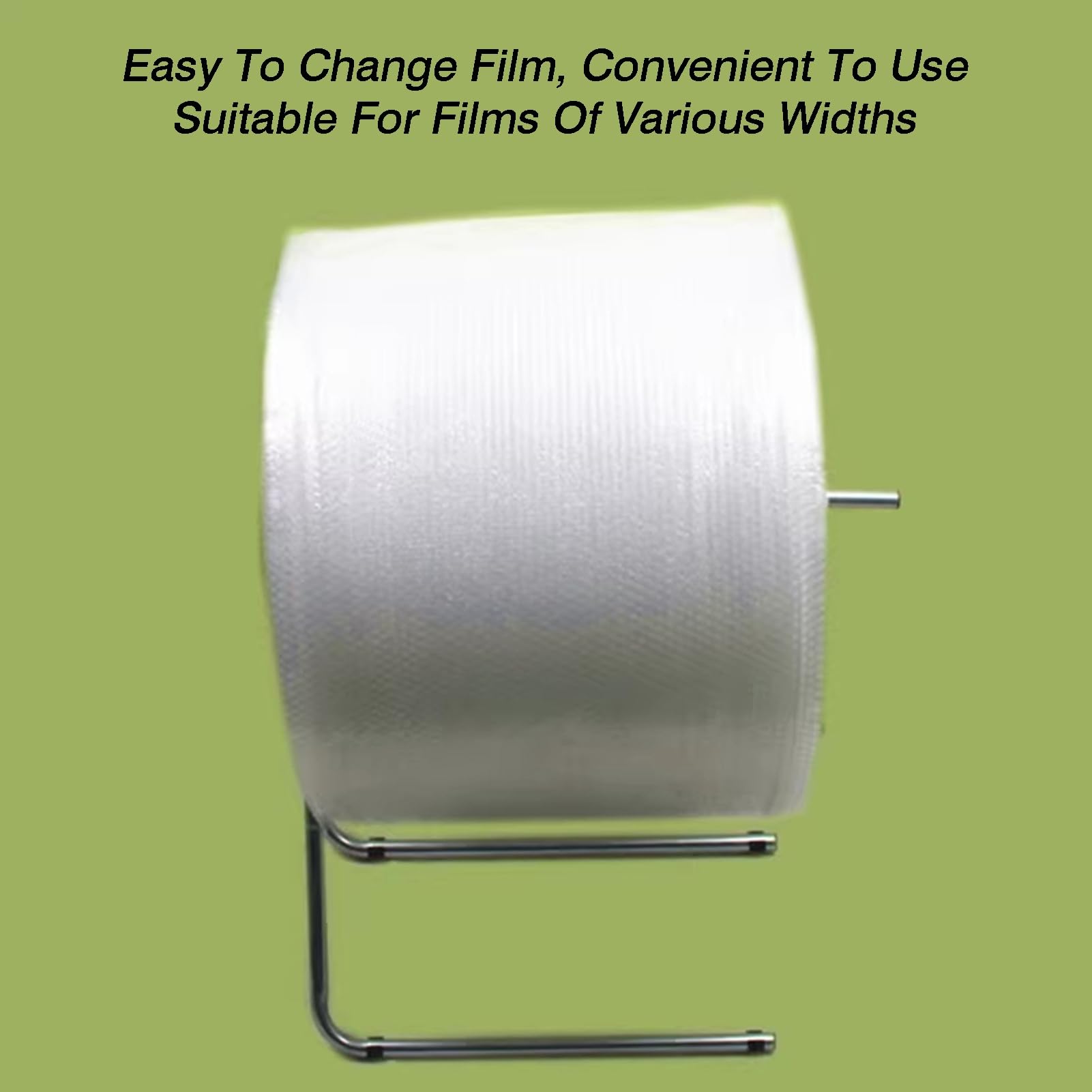 Supporto Pieghevole For Pluriball, Rotolo Verticale | Dispenser di film estensibile for imballaggio, salvaspazio for rotoli di schiuma EPE in cotone perlato(Width 65cm)