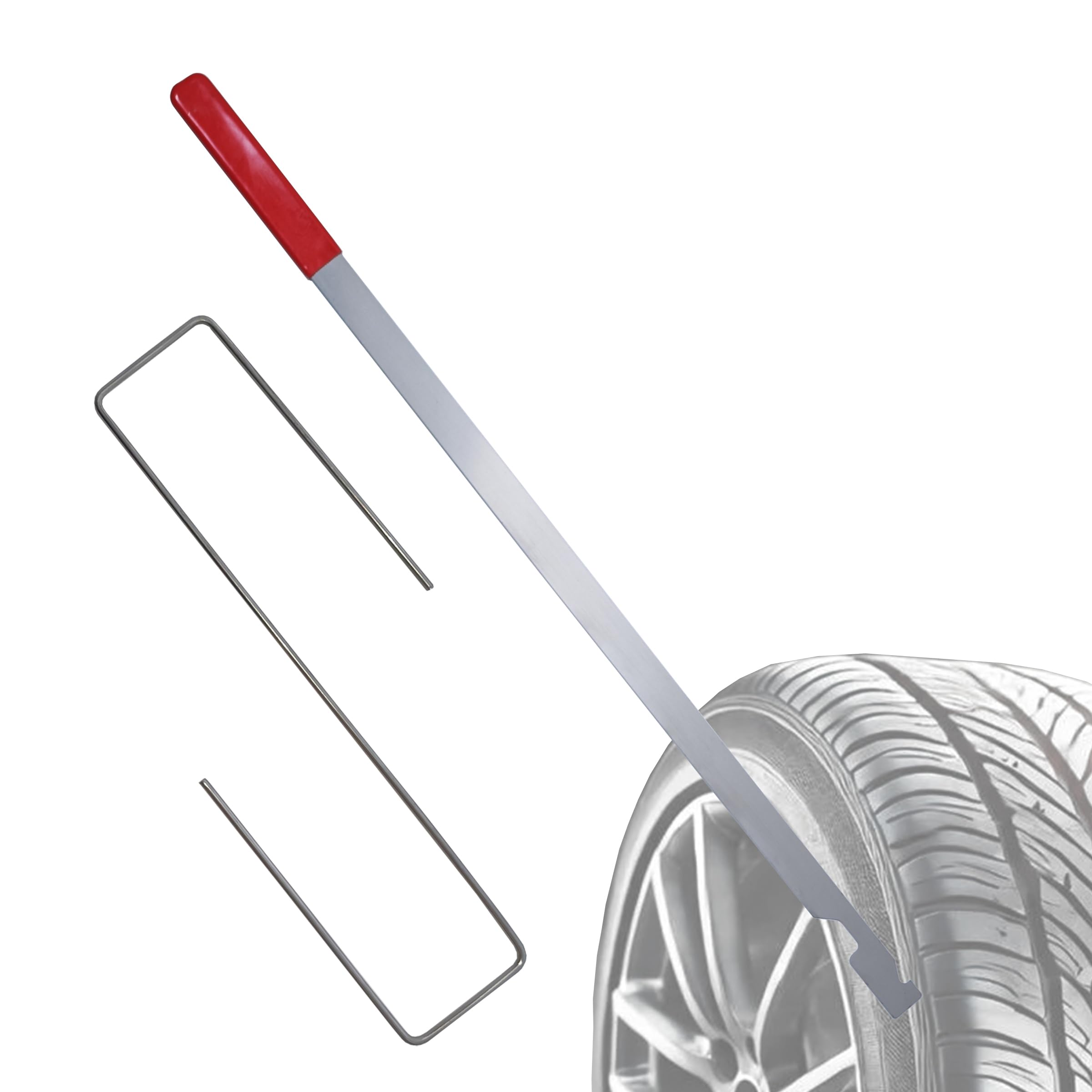 SINKHANUN 22 inches Slim Jim Tool, Stainless Steel Professional Auto Tool with Clematis Durable and Lightweight